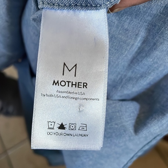 MOTHER | All my ex's embroidered denim shirt (Surf Girl School) - Picture 16 of 16